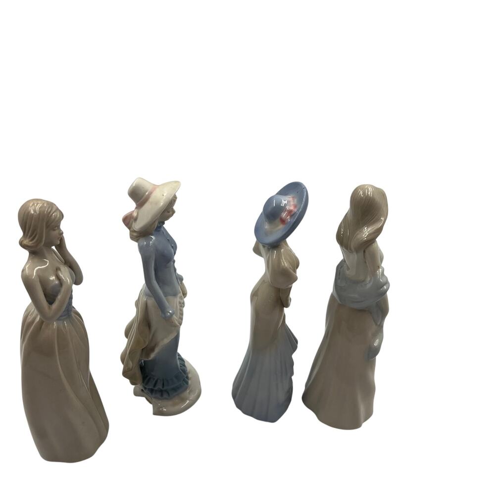 Vintage 1940's Edwardian Style‎ Porcelain Figurine Lot 4 Pieces Greenbriar - Picture 7 of 12